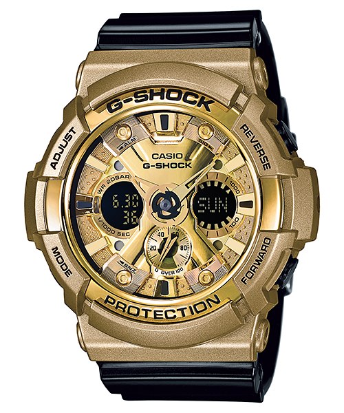 Золотые часы G-Shock red collection